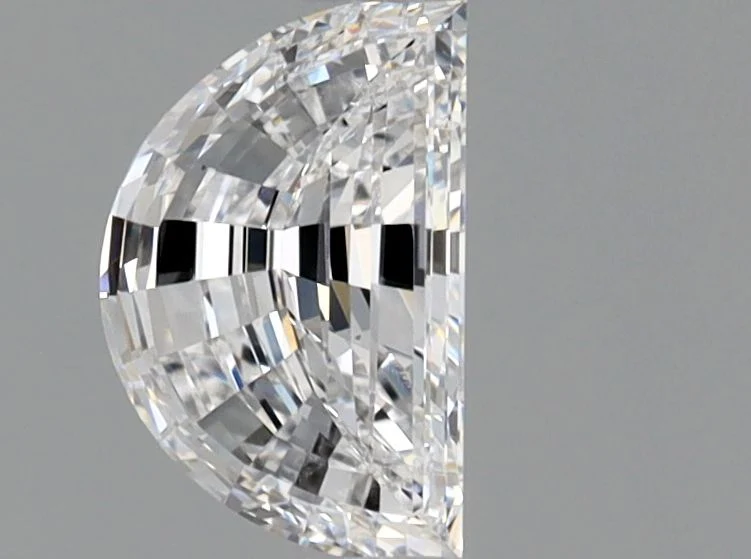 0.50 ct. D/SI1 Half Moon Diamond