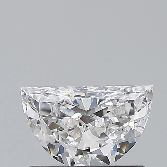 0.50 ct. D/VVS2 Half Moon Diamond