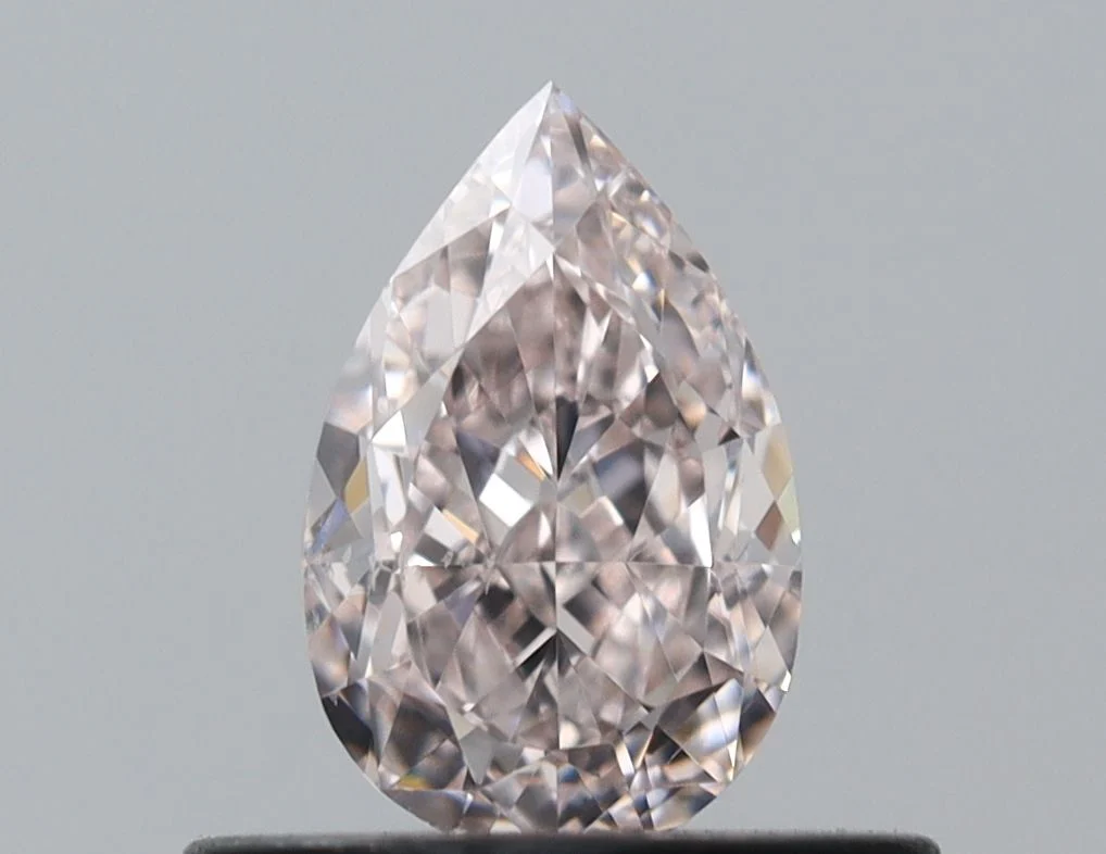 0.50 ct. Fancy Light Pink/SI1 Pear Diamond