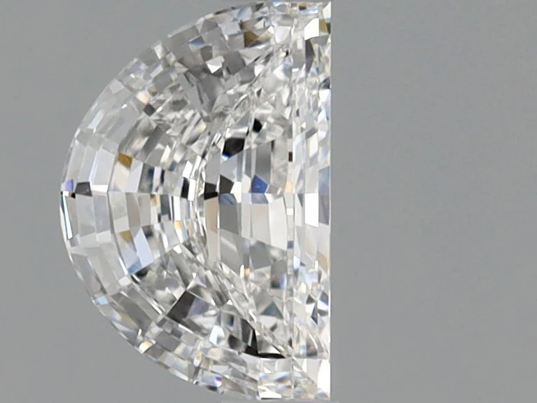 0.51 ct. E/SI1 Half Moon Diamond