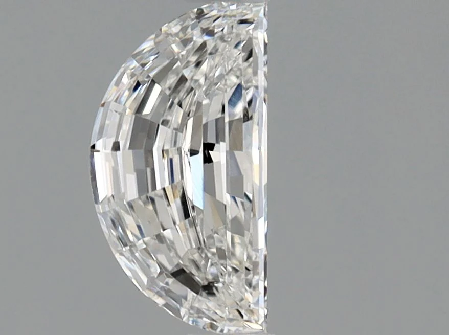 0.51 ct. F/VS1 Half Moon Diamond
