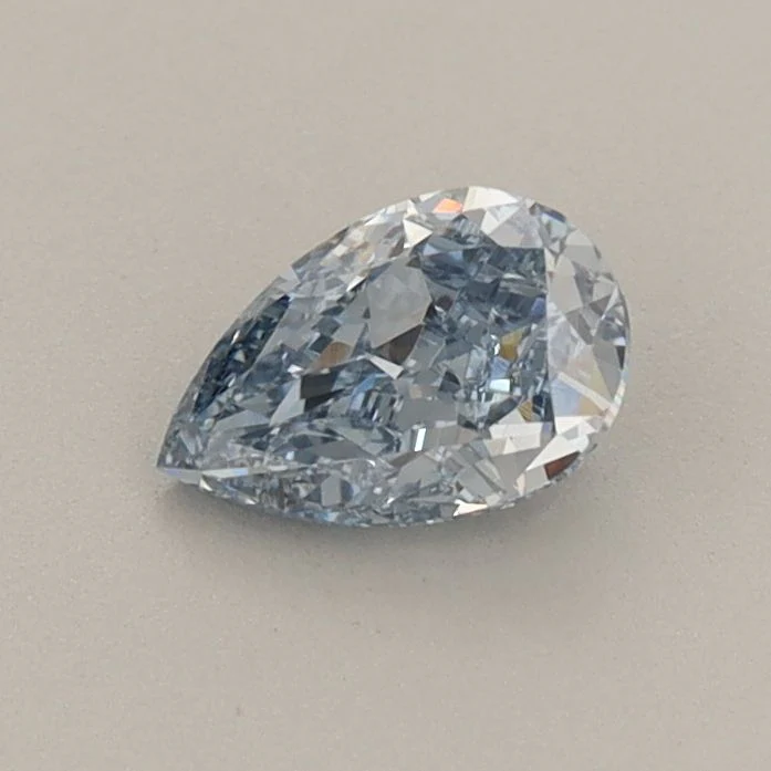 0.51 ct. Fancy Intense Blue/VVS2 Pear Lab Grown Diamond