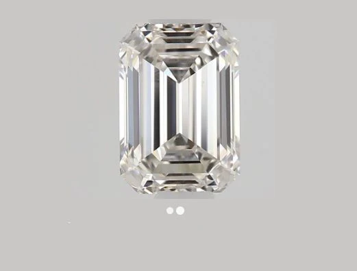 0.51 ct. H/VS1 Emerald Diamond