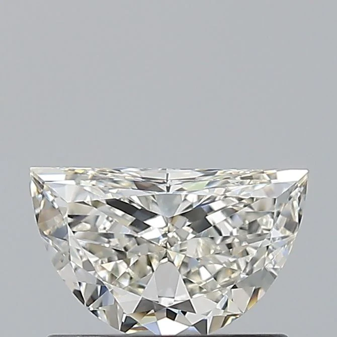 0.51 ct. J/VVS2 Half Moon Diamond