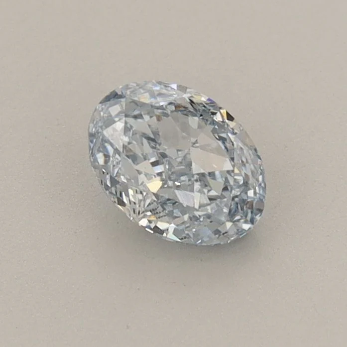 0.52 ct. Fancy Blue/VS1 Oval Lab Grown Diamond