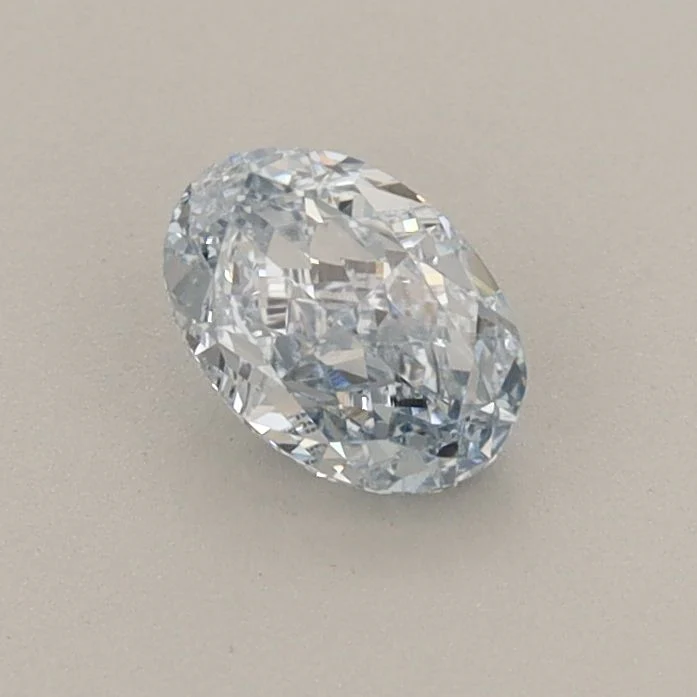 0.52 ct. Fancy Blue/VVS2 Oval Lab Grown Diamond