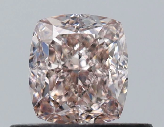 0.52 ct. Fancy Pink/SI1 Cushion Brilliant Diamond