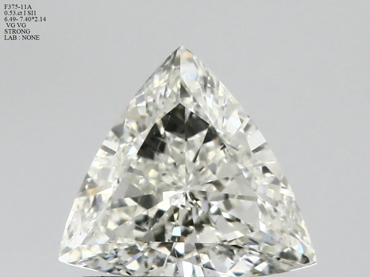 0.53 ct. I/SI1 Trilliant Diamond