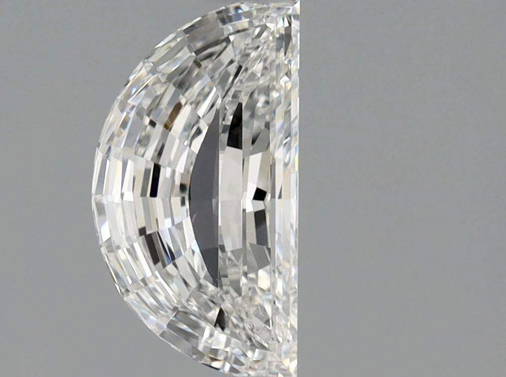 0.55 ct. F/SI1 Half Moon Diamond