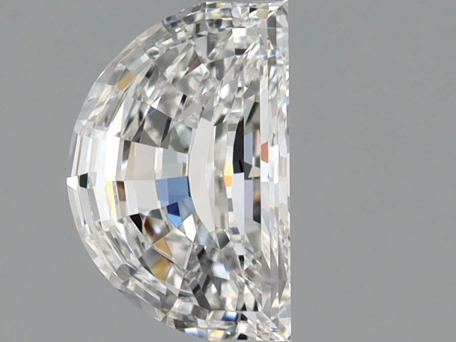 0.55 ct. F/VVS1 Half Moon Diamond