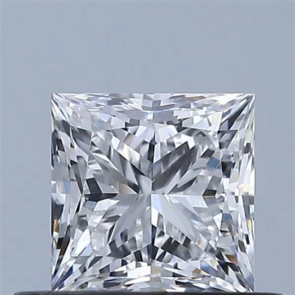 0.58 ct. D/VVS2 Princess Lab Grown Diamond