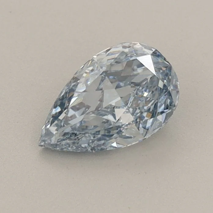 0.58 ct. Fancy Intense Blue/VS1 Pear Lab Grown Diamond
