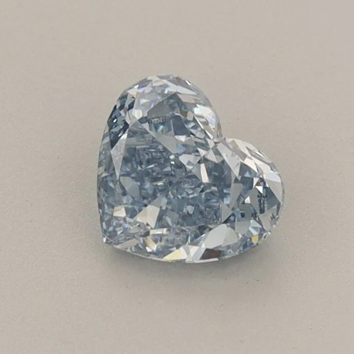 0.59 ct. Fancy Intense Blue/VS1 Heart Lab Grown Diamond