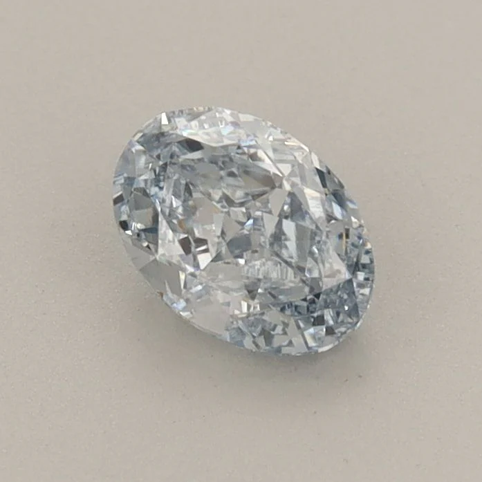 0.59 ct. Fancy Intense Blue/VVS2 Oval Lab Grown Diamond