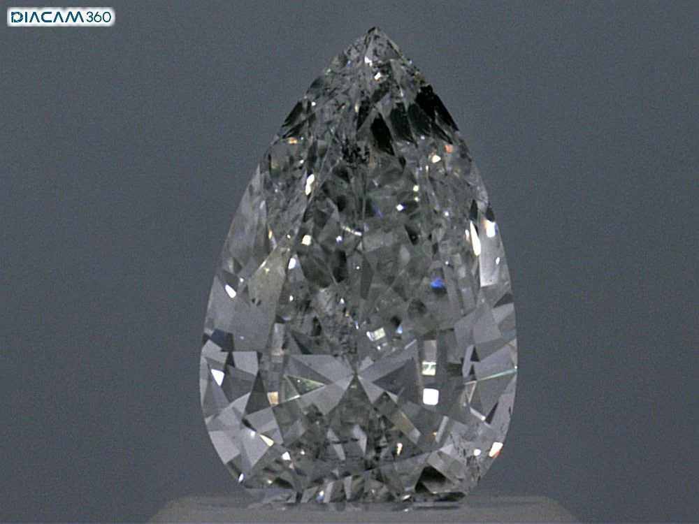 0.61 ct. F/SI2 Pear Diamond