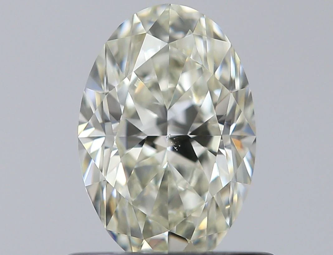 0.61 ct. K/VS2 Oval Diamond