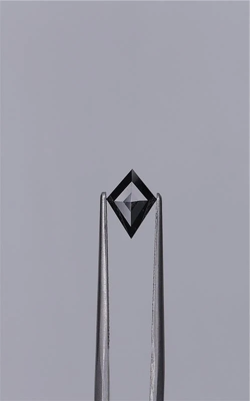 0.63 ct. Fancy Black/VVS2 Kite Diamond