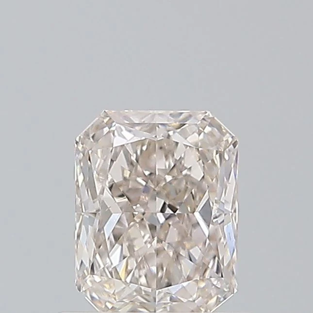 0.66 ct. Fancy Light Pinkish Brown/VS2 Radiant Diamond