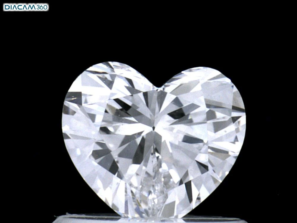 0.68 ct. D/VVS1 Heart Diamond