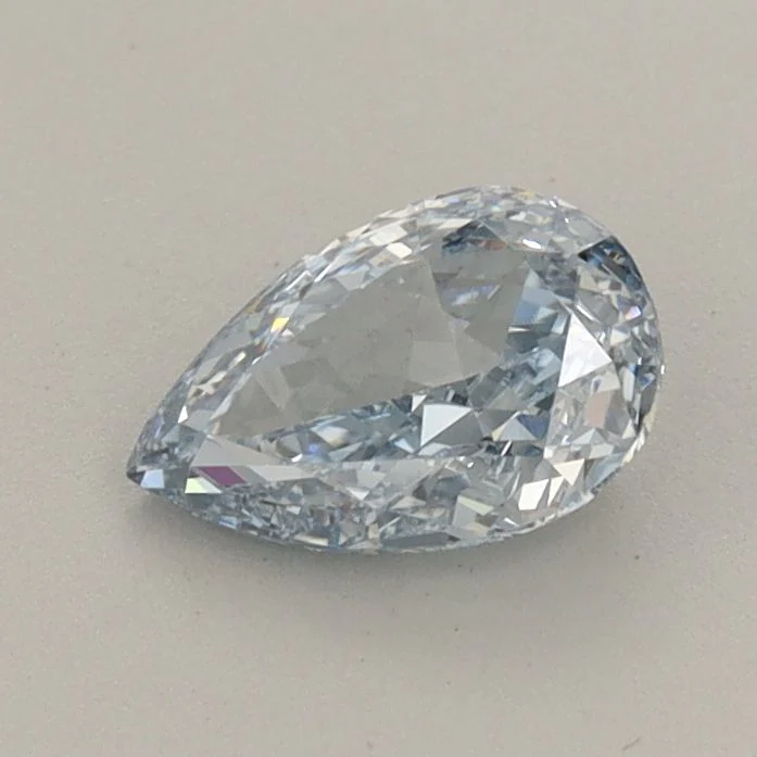 0.68 ct. Fancy Blue/VVS2 Pear Lab Grown Diamond