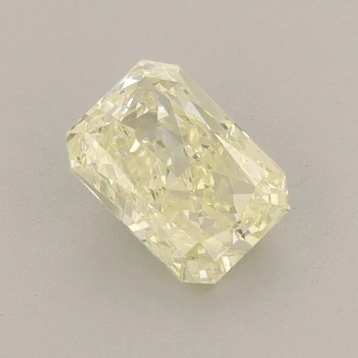 0.69 ct. Fancy Yellow/VS1 Radiant Lab Grown Diamond