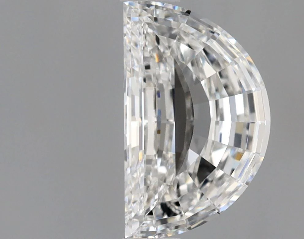 0.70 ct. F/VS2 Half Moon Diamond