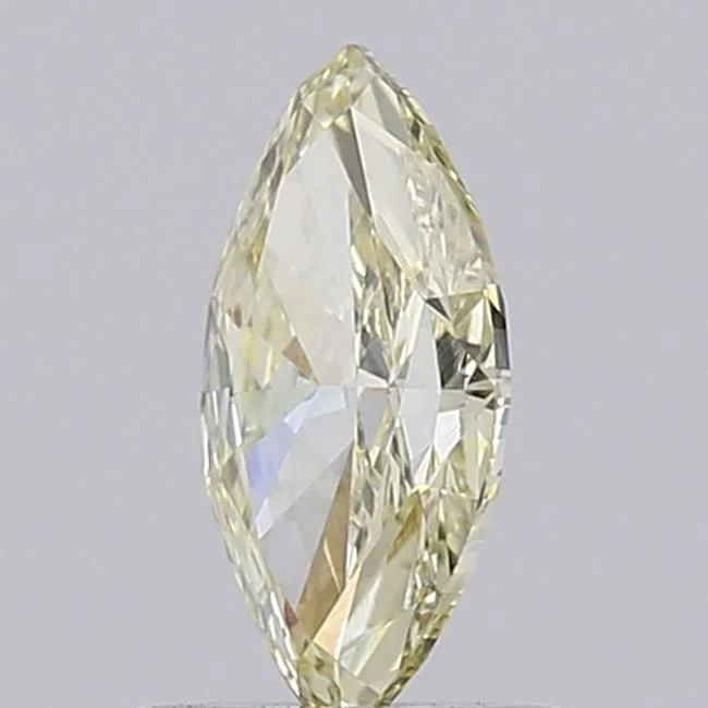 0.70 ct. Fancy Light Yellow/VS1 Marquise Lab Grown Diamond