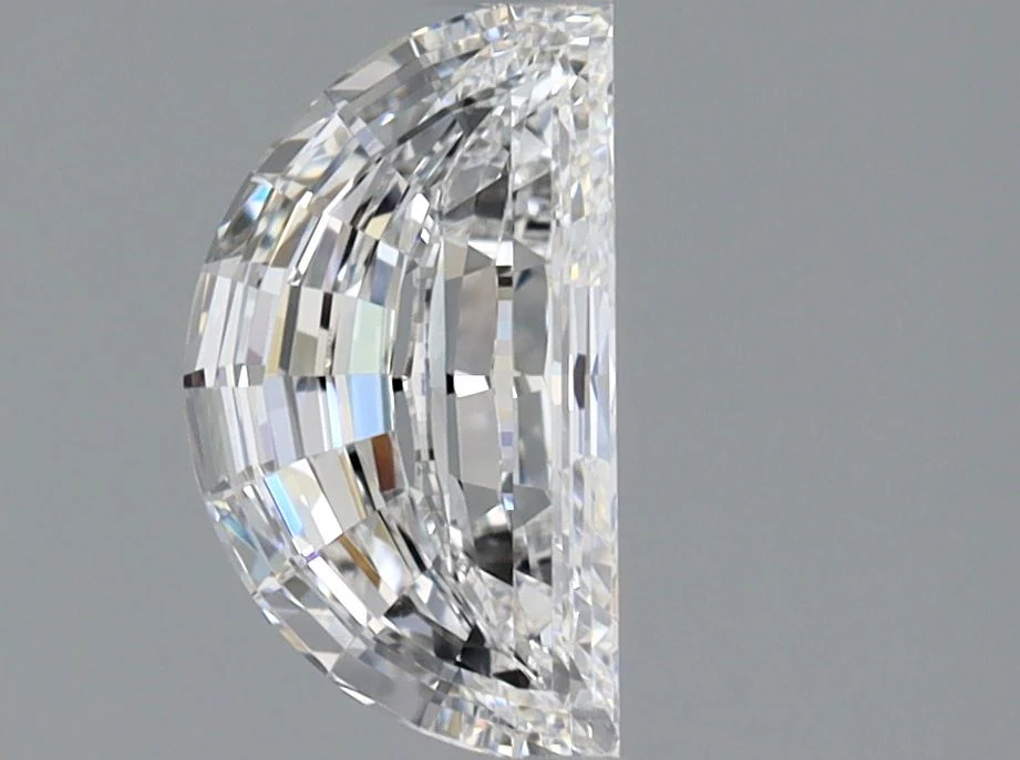 0.71 ct. D/VS1 Half Moon Diamond