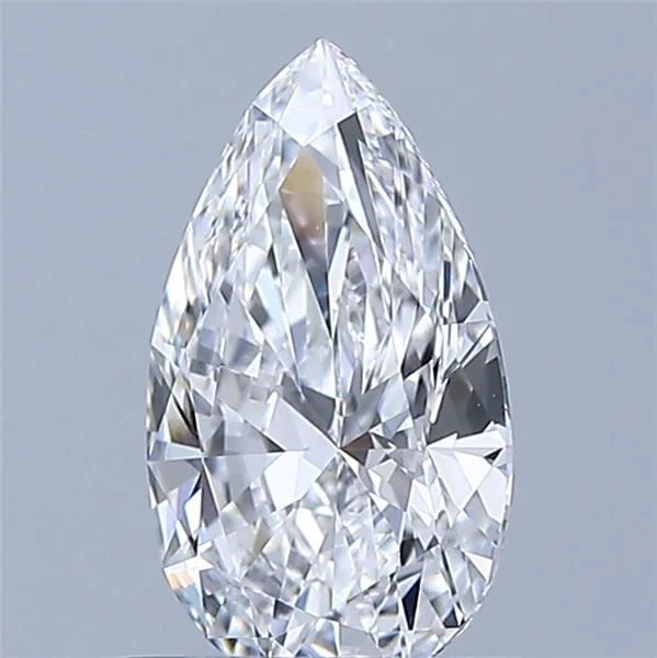 0.71 ct. D/VVS1 Pear Lab Grown Diamond