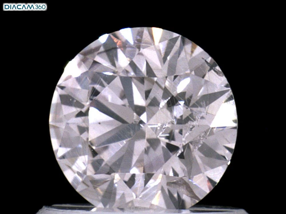 0.71 ct. Fancy Brownish Pink/I1 Round Diamond