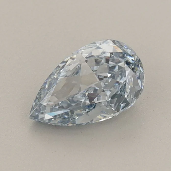 0.71 ct. Fancy Intense Blue/VVS2 Pear Lab Grown Diamond
