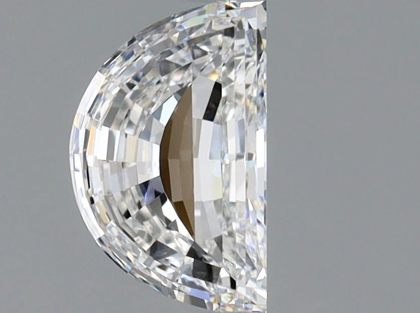 0.72 ct. E/VS2 Half Moon Diamond