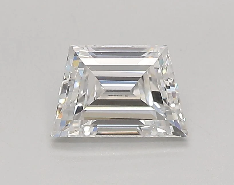 0.72 ct. E/VVS2 Trapezoid Lab Grown Diamond