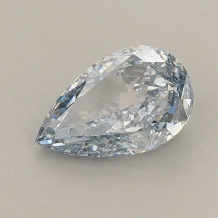 0.72 ct. Fancy Blue/VS1 Pear Lab Grown Diamond