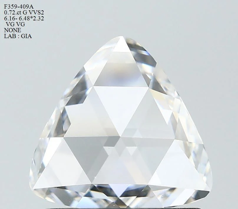 0.72 ct. G/VVS2 Rose Diamond