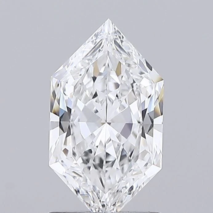 0.74 ct. D/VVS2 Hexagonal Lab Grown Diamond