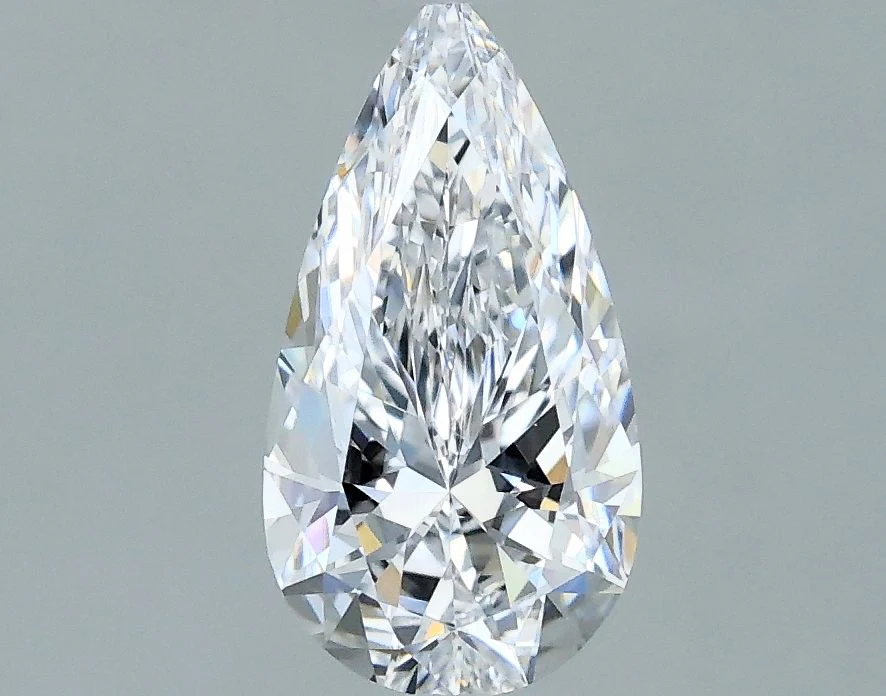 0.75 ct. D/IF Pear Diamond