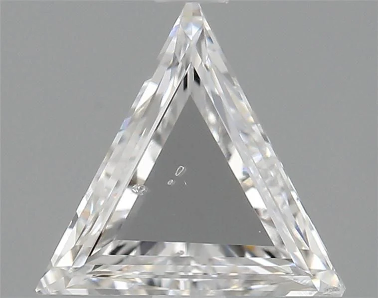 0.75 ct. D/SI2 Triangular Diamond