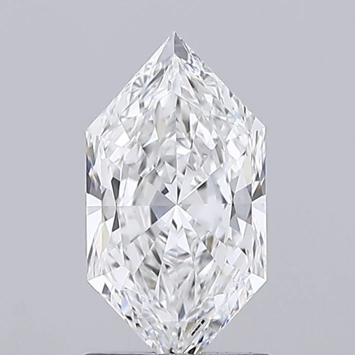 0.76 ct. D/VVS2 Hexagonal Lab Grown Diamond
