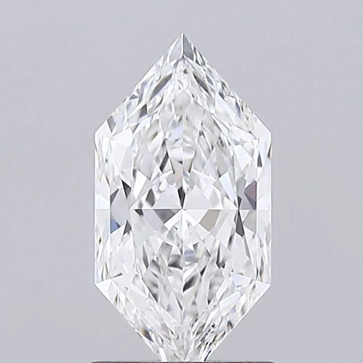 0.78 ct. D/VVS2 Hexagonal Lab Grown Diamond
