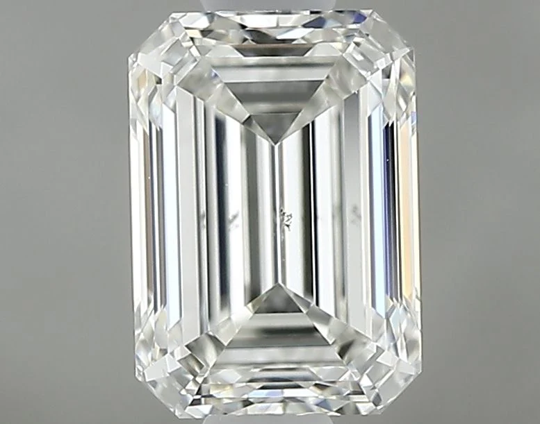 0.80 ct. J/SI1 Emerald Diamond