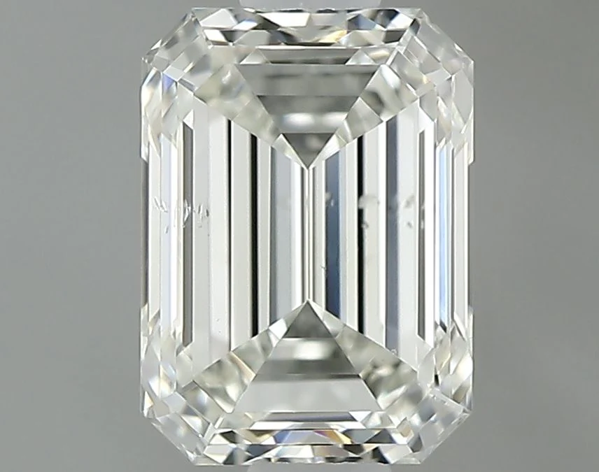 0.80 ct. J/SI2 Emerald Diamond
