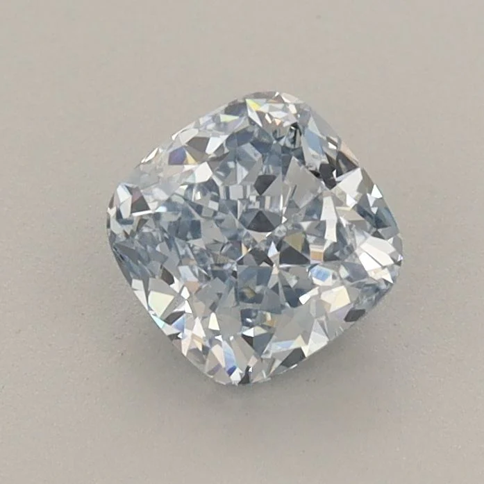 0.82 ct. Fancy Blue/VS1 Cushion Modified Lab Grown Diamond
