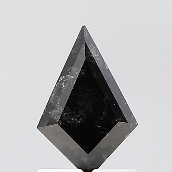 0.82 ct. Fancy Salt And Pepper/VVS2 Kite Diamond