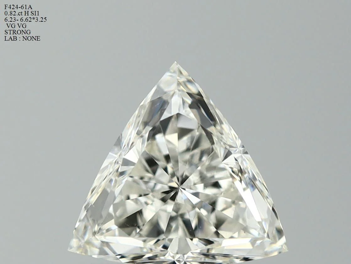 0.82 ct. H/SI1 Trilliant Diamond