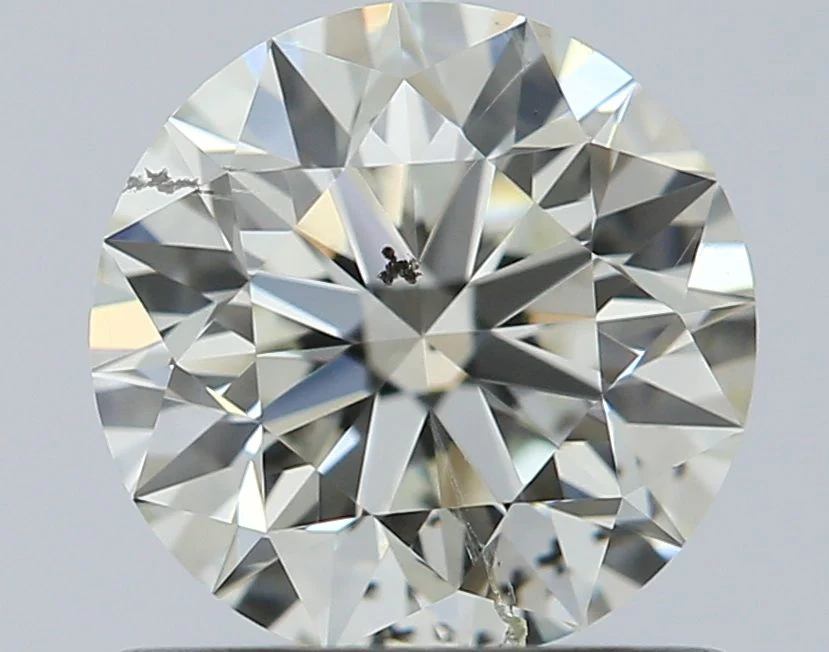 0.82 ct. J/SI1 Round Diamond