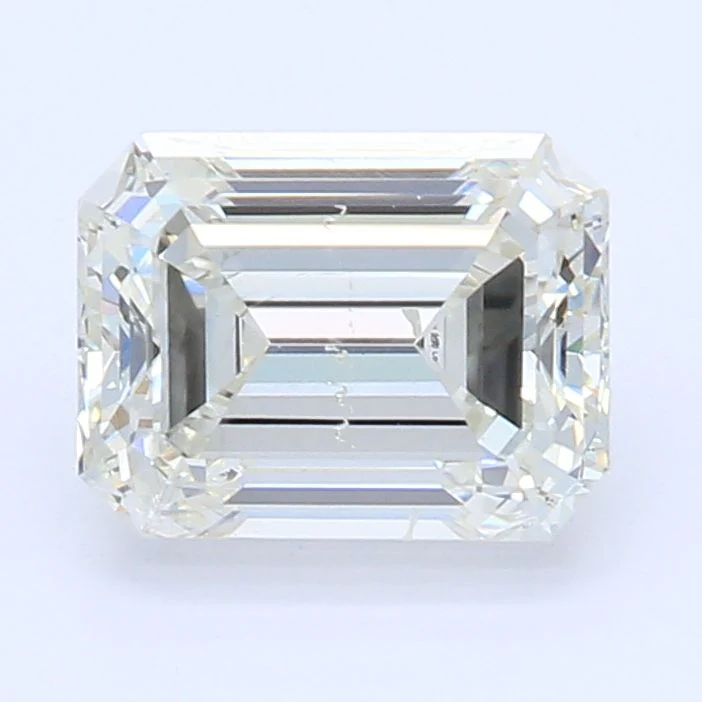 0.84 ct. J/SI1 Emerald Lab Grown Diamond