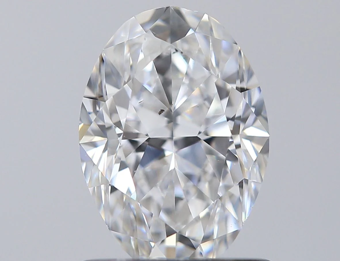0.90 ct. D/SI1 Oval Diamond