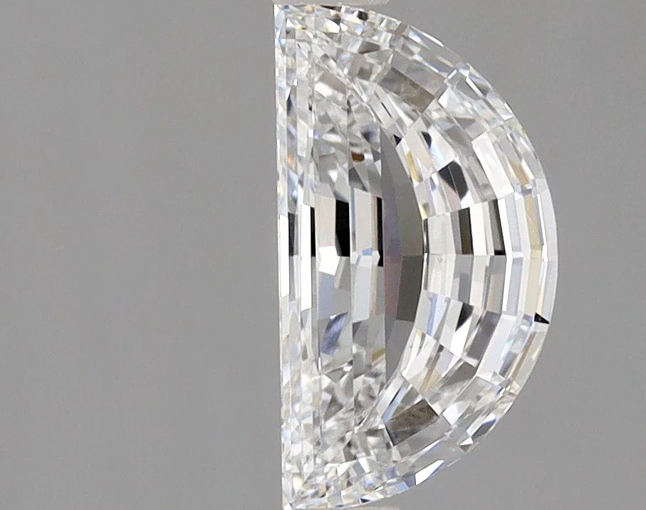 0.90 ct. D/VS1 Half Moon Diamond