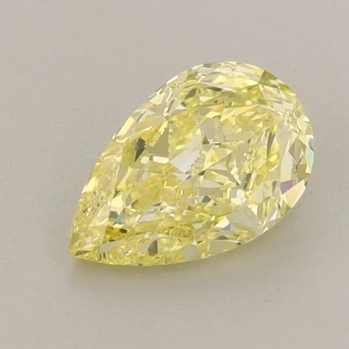 0.90 ct. Fancy Intense Yellow/VVS2 Pear Lab Grown Diamond